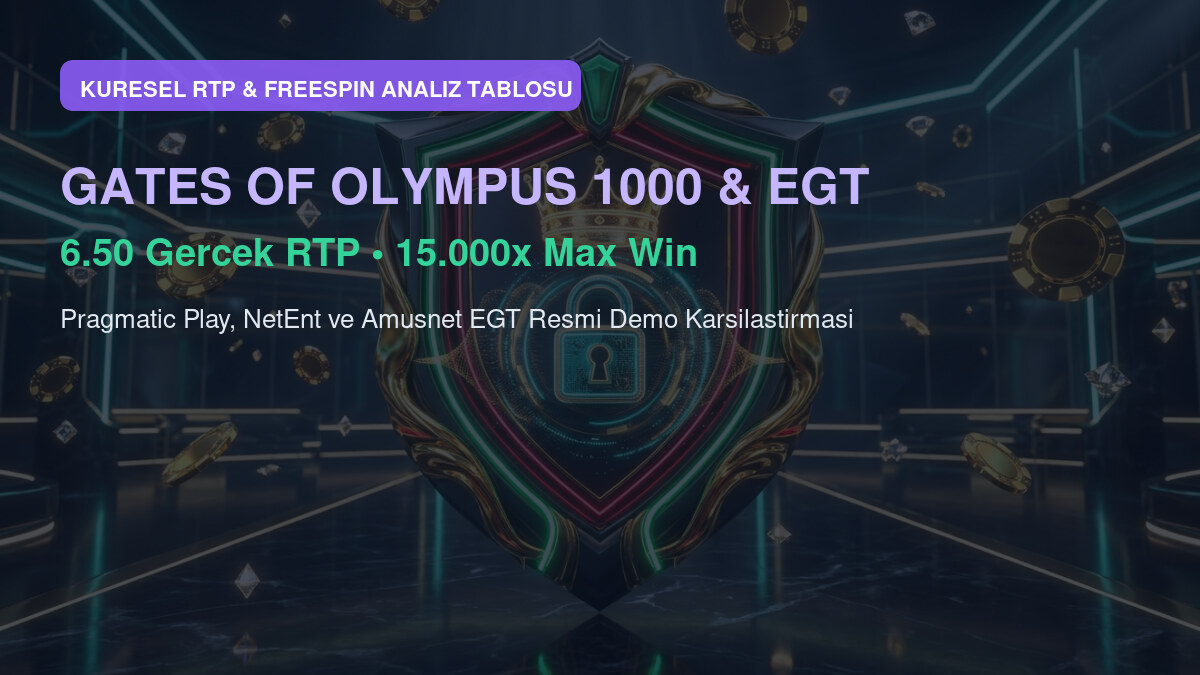En Çok Kazandıran Slot Oyunları RTP %96.50 Karşılaştırma Tablosu